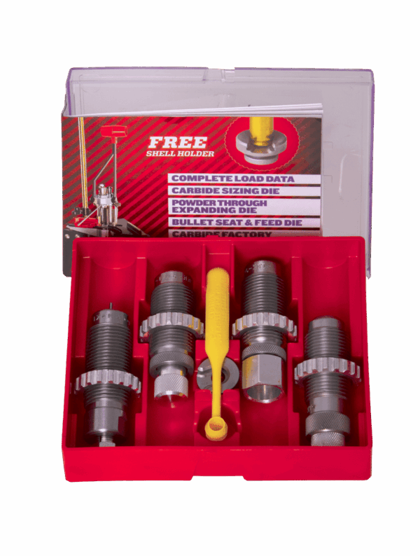 JEU D'OUTILS 4P LEE DELUXE AVEC SUPPORT DOUILLE 45ACP