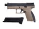 PISTOLET 6MM CZ P10C OR-OT CO2 BLOWBACK NOIR ET TAN - Vue 2
