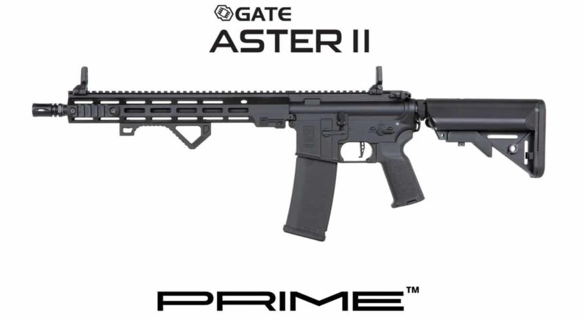REPLIQUE LONGUE 6MM SA-P22 ASTER II NOIRE - Vue principale