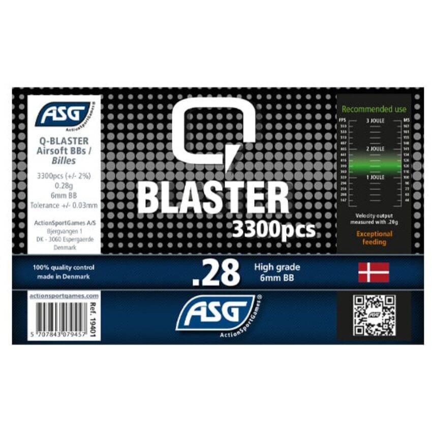 BILLES 0.28G Q BLASTER EN BOUTEILLE DE 3300 - Vue principale
