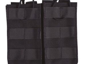 POCHE DOUBLE MOLLE 5.56 (M4) NOIRE