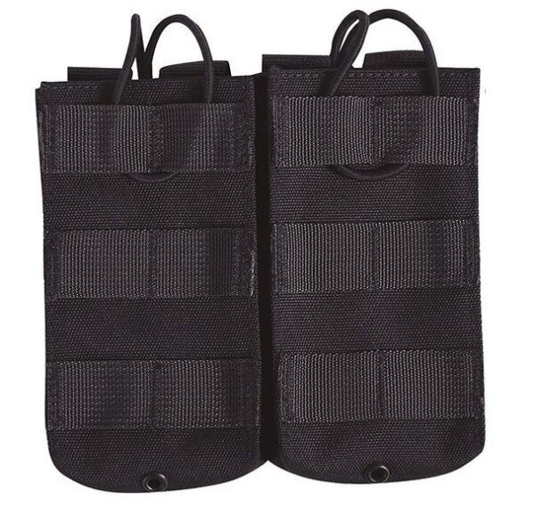POCHE DOUBLE MOLLE 5.56 (M4) NOIRE