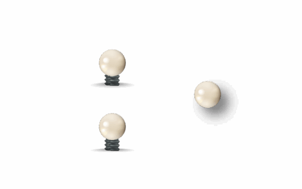 GUIDON BLANC OVALE M2.6 D4 – Image 2