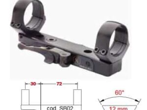 MONTAGE AMOVIBLE 12MM COLLIERS GAUCHER