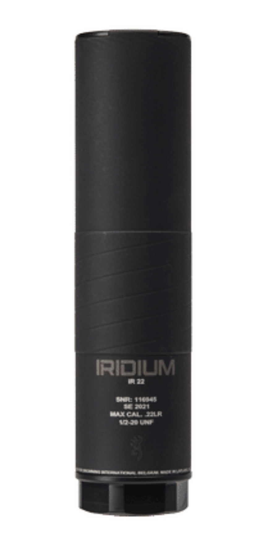 MODERATEUR DE SON IRIDIUM IR.22 1/2-20UNF - Vue principale