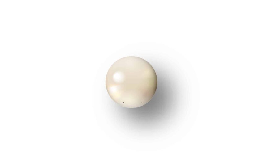 GUIDON BLANC OVALE M2.6 D4 - Vue principale