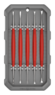 SET DE NETTOYAGE PICS ACIER ACCU-GRIP - Vue 1