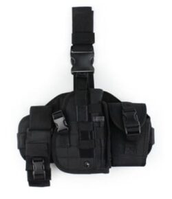 HOLSTER PLATEFORME DE CUISSE NOIRE