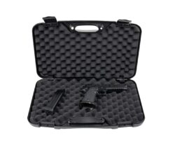 MALLETTE PISTOLET 50X30X8.5 NOIRE CLIPS