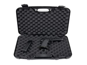MALLETTE PISTOLET 50X30X8.5 NOIRE CLIPS