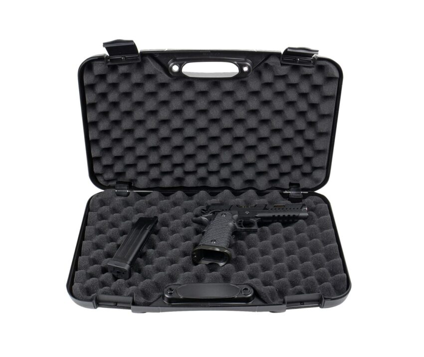 MALLETTE PISTOLET 50X30X8.5 NOIRE CLIPS - Vue principale
