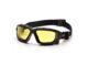 LUNETTES DE PROTECTION CE DOUBLE LENTILLE JAUNE - Vue principale