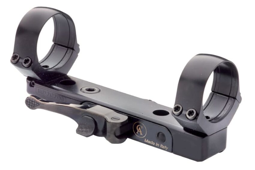 MONTAGE AMOVIBLE RAIL 22MM TACTICAL AVEC ANNEAUX 1 » H5MM - Vue principale