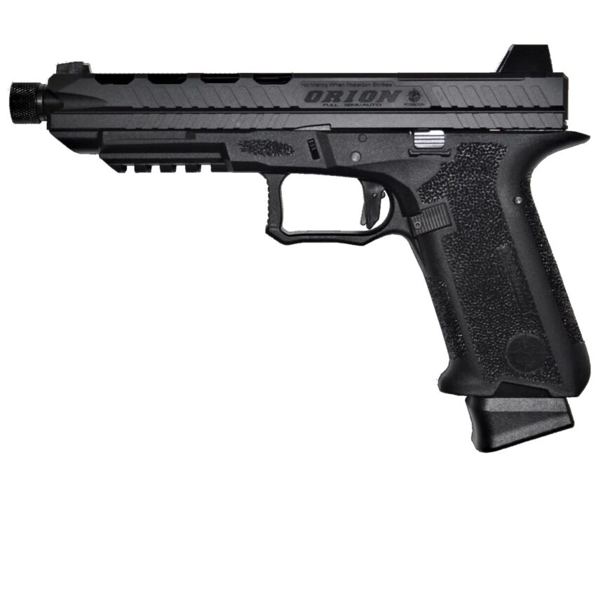 PISTOLET 6MM ORION PERFORMANCE No.3 BLOWBACK NOIR - Vue principale