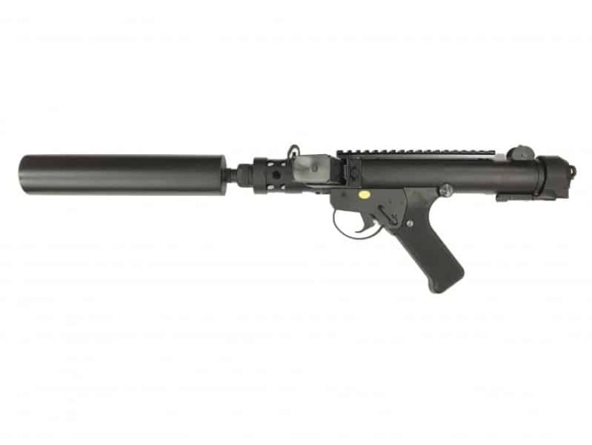 REPLIQUE LONGUE 6MM STERLING MK7 AEG NOIR - Vue principale