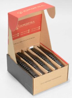CHARGEUR AEG 140 CPS BOITE DE 5 AVEC BALLES NOIR -