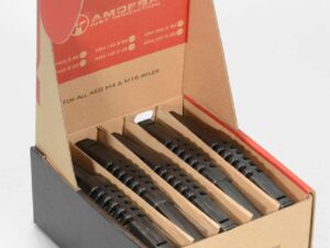 CHARGEUR AEG 140 CPS BOITE DE 5 AVEC BALLES NOIR -
