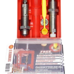 JEU D'OUTILS 2P LEE AVEC SUPPORT DOUILLE 8MM LEBEL