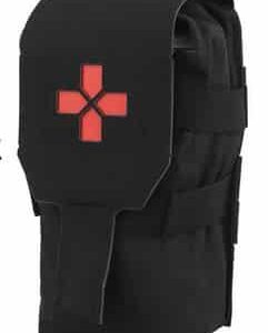 POCHE MOLLE VERTICAL FIRST AID NOIRE