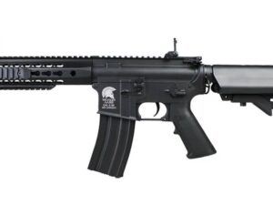 REPLIQUE LONGUE 6MM M4 URX4 KM 8'' CHALLENGER G3 AEG BK