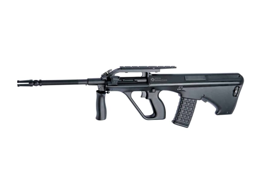 REPLIQUE LONGUE 6MM DLV STEYR AUG A2 AEG - Vue principale