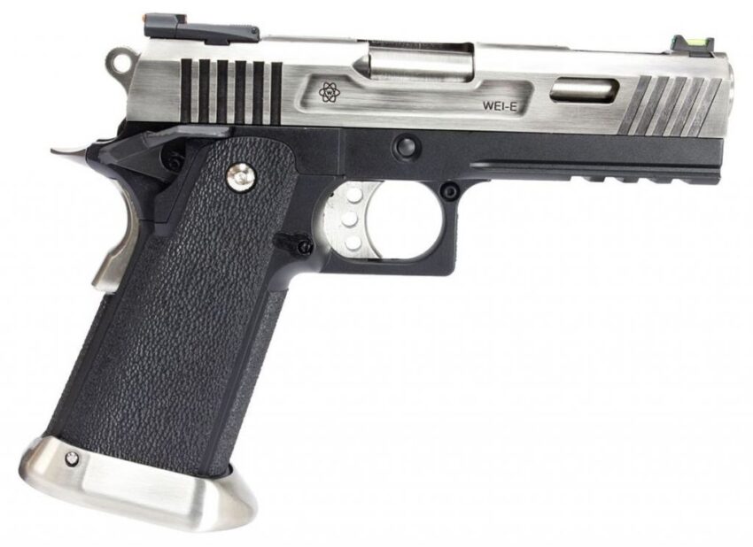 PISTOLET 6MM GAZ HI-CAPA 4.3 SILVER ALLOSAURUS (ALL) - Vue principale