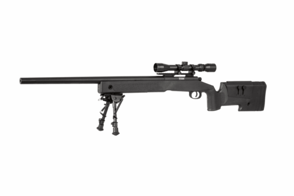 REPLIQUE LONGUE 6MM SA S02 SNIPER NOIR – Image 4