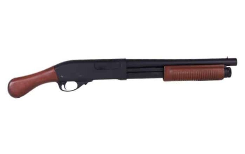 FUSIL A POMPE 6MM GR 870 SAWED OFF BOIS GAZ - Vue principale
