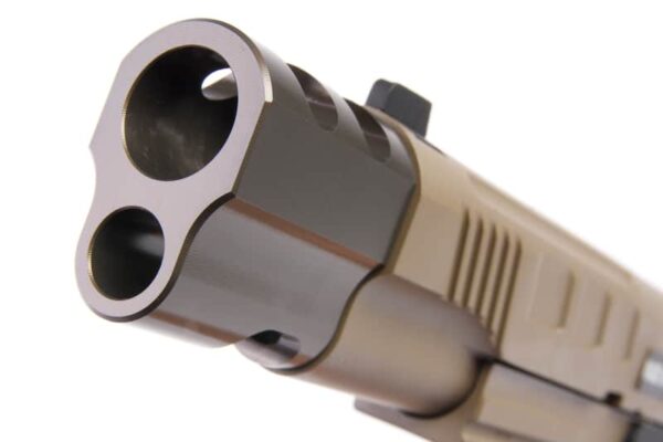 PISTOLET 6MM KP16 COMPENSATEUR CO2 TAN – Image 5