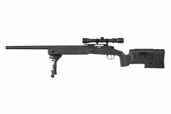 REPLIQUE LONGUE 6MM SA S02 SNIPER NOIR – Image 2