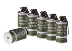 PACK 6 GRENADES TAG 18 FUMI BLANCHES