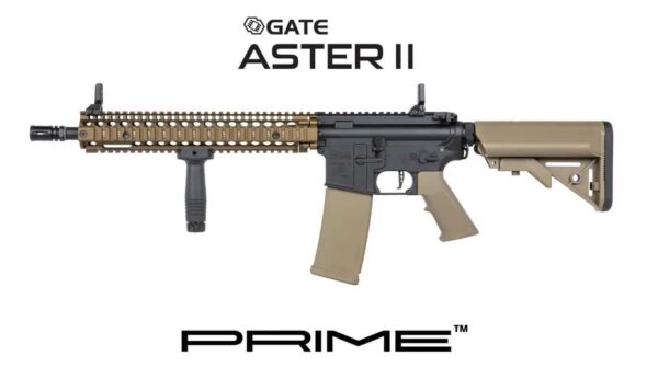 REPLIQUE LONGUE 6MM SA-P26 DANIEL DEFENSE ASTER II CHAOS BRONZE