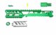 CULASSE AAP01 FUKU-2 CNC VERT / SILVER – Long Cutout version - Vue 1