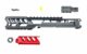 CULASSE AAP01 FUKU-2 CNC NOIRE / ROUGE – Long Cutout version - Vue 1
