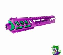 CULASSE AAP01 FUKU-2 CNC VIOLET / VERT - Long Cutout version