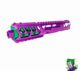 CULASSE AAP01 FUKU-2 CNC VIOLET / VERT – Long Cutout version - Vue principale