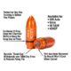 DOUILLES AMORTISSEUR ORANGES 9MM X2 - Vue 1