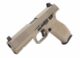 PISTOLET 6MM MKW BLOWBACK CERAKOTE TAN - Vue 3