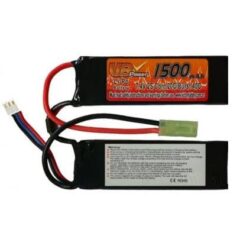 BATTERIE LI-PO 7.4V 1500MAH 2 STICKS (GARDEMAIN)