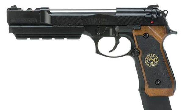 PISTOLET 6MM GAZ BIOHAZARD M92 EXTENDED COMP VERSION SEMI – Image 2