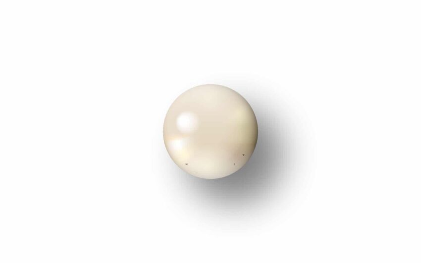 GUIDON BLANC ROND M3 D3.5 - Vue principale