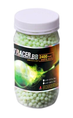 BILLES 0.20G TRACANTES VERTES EN BOUTEILLE DE 2700