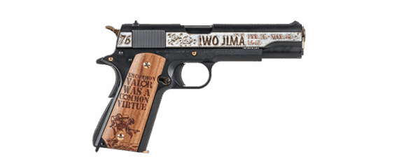 PISTOLET 6MM 1911 IWO JIMA EDITION LIMITEE GAZ – Image 2