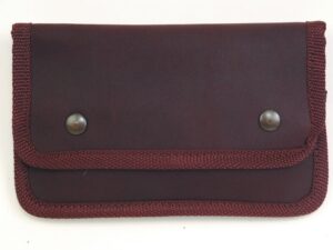 ETUI CARTOUCHIERE 10 BALLES TOILE IMPERMEABLE MARRON