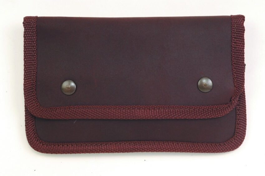 ETUI CARTOUCHIERE 10 BALLES TOILE IMPERMEABLE MARRON - Vue principale