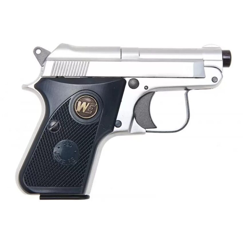 PISTOLET 6MM GAZ 950 SILVER - Vue principale