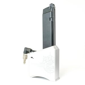 ADAPTATEUR HPA GBB CHARGEUR M4 CHROME