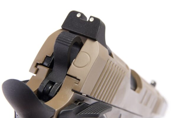 PISTOLET 6MM KP16 COMPENSATEUR GAZ TAN – Image 4