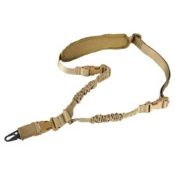 SANGLE 1 POINT COYOTTE BROWN AVEC EPAULETTE