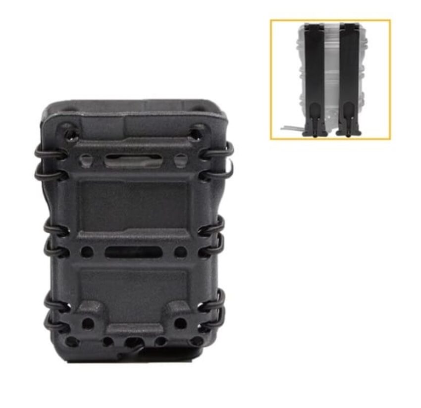 POCHE MOLLE 5.56 (M4) EXTENSIBLE NOIRE - Vue principale